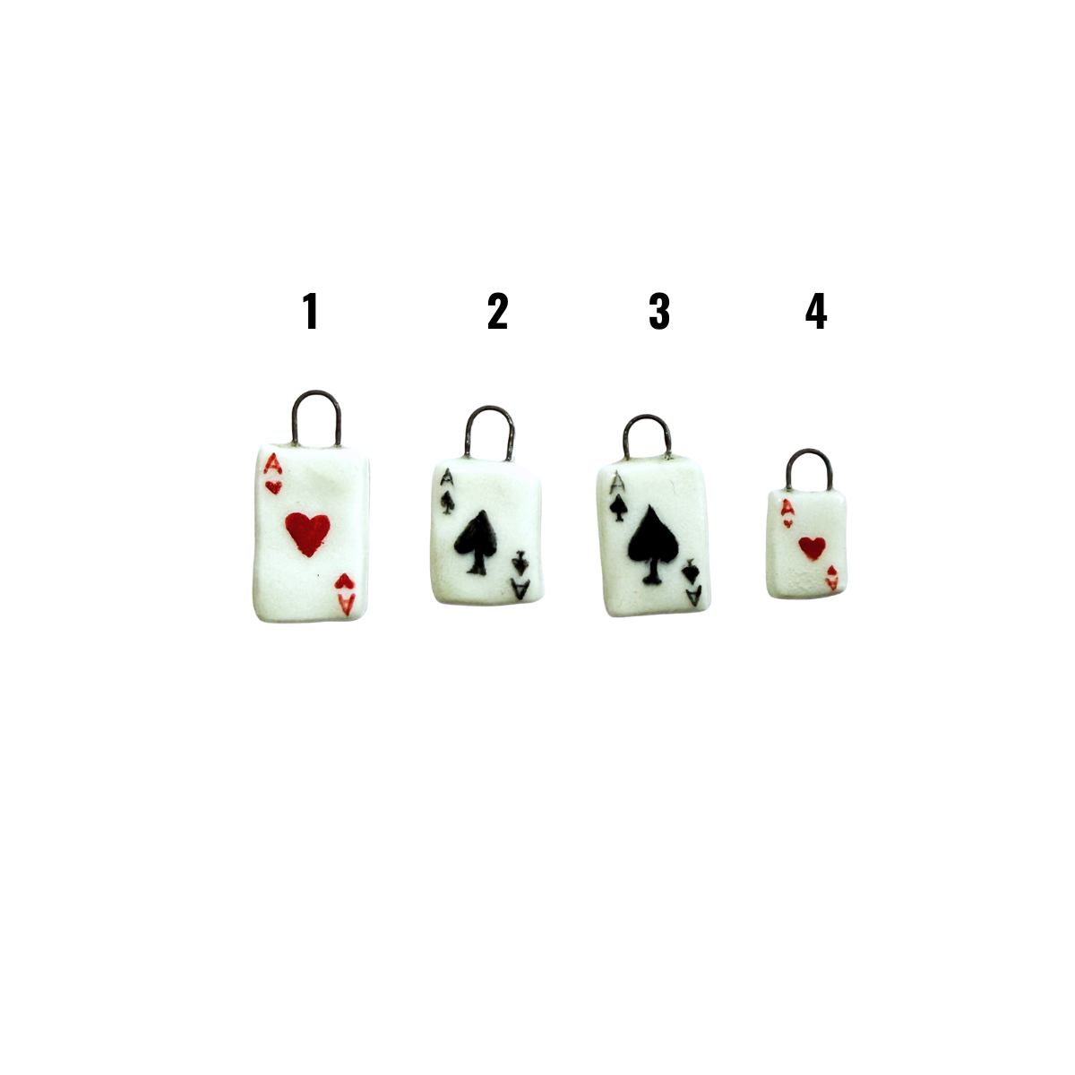 Playing cards - individual charms - Chutzy