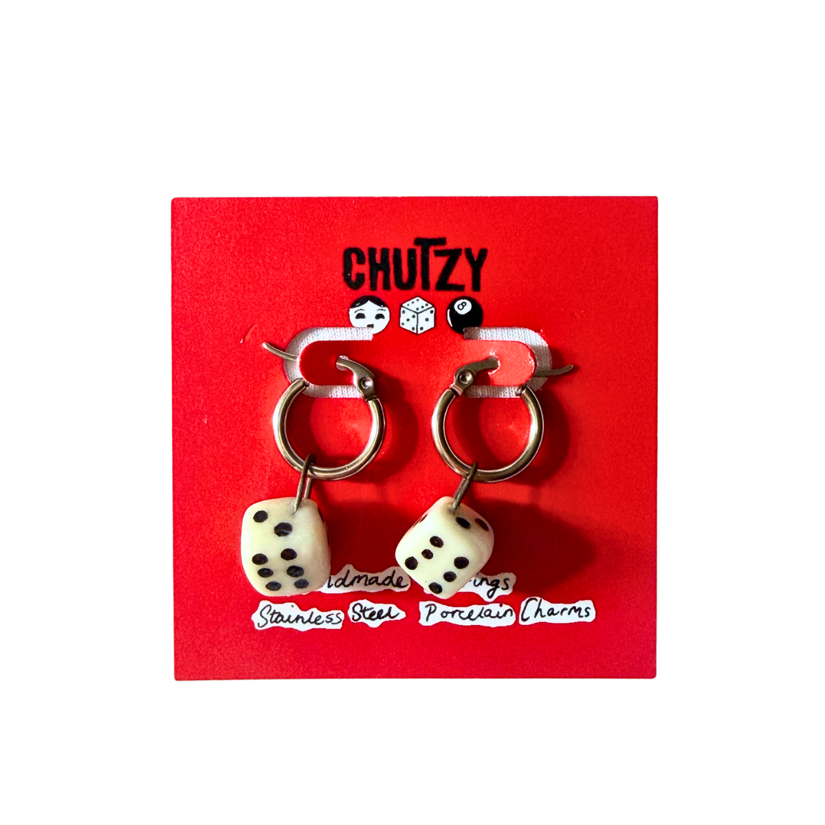 Dice earrings - Chutzy