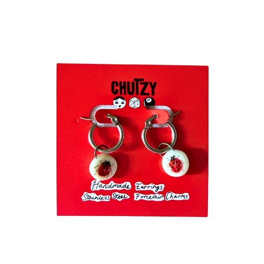Lady bird earrings - Chutzy
