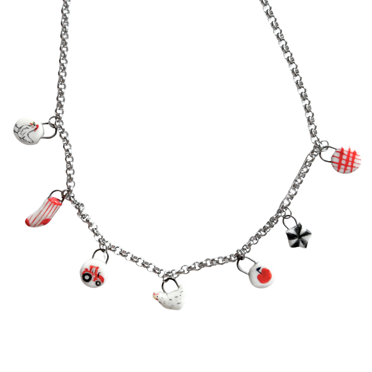 Farmstead life necklace