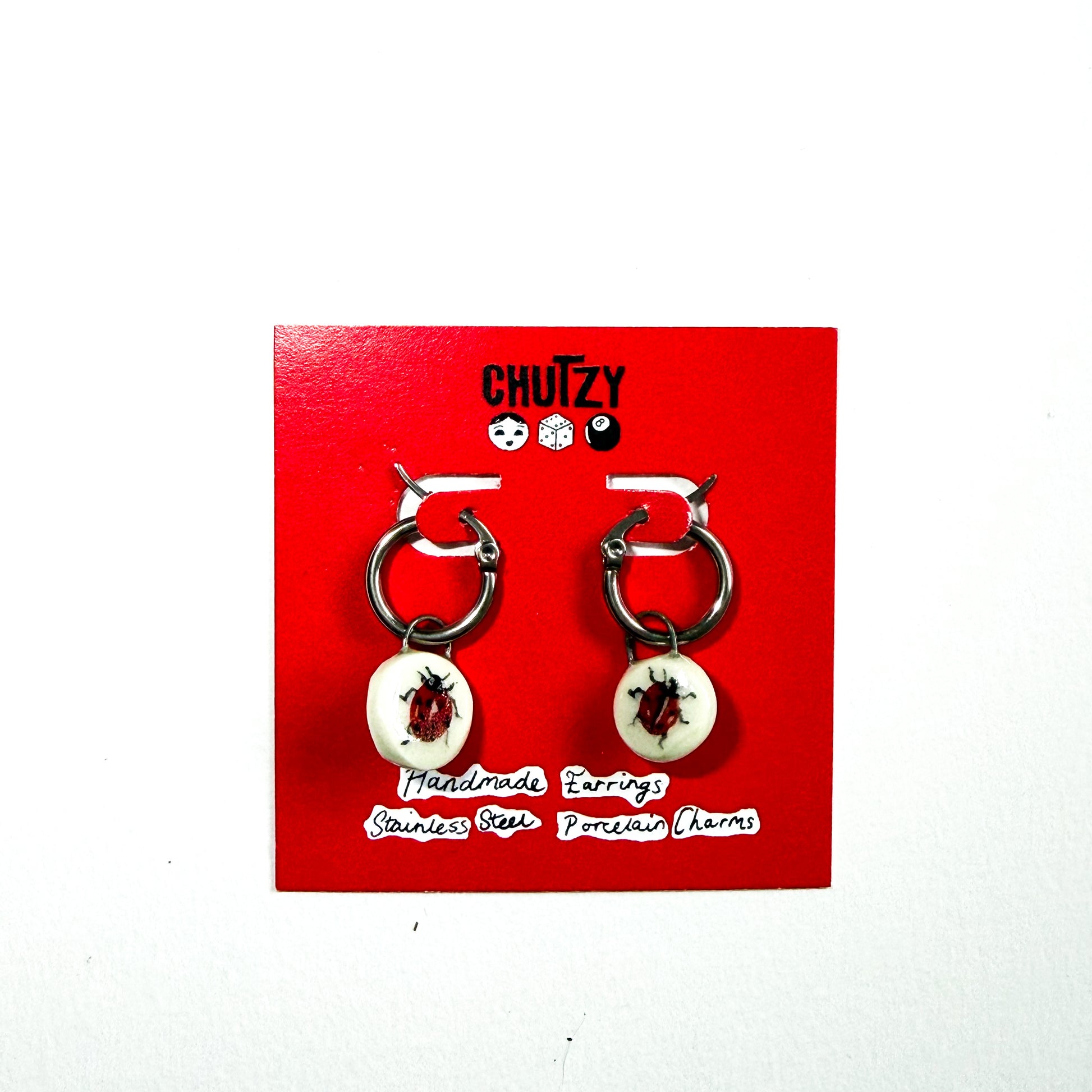 Lady bird earrings - Chutzy