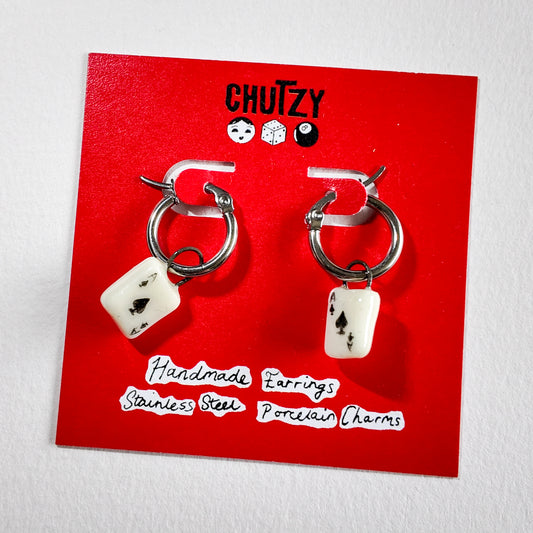 Ace of Spades earrings